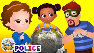 ChuChu TV Police Saving the Kids Piggy Bank  Robbery Episode  Fun Stories for Children [upl. by Athalia308]