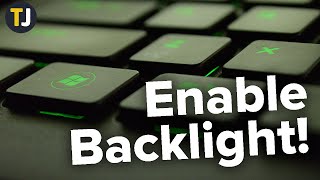 How to Enable Your Backlit Keyboard in Windows 10 [upl. by Morra692]