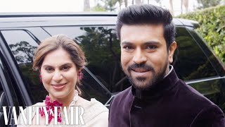 RRR Star Ram Charan Gets Ready for the Oscars  To The Nines  Vanity Fair [upl. by Burley]