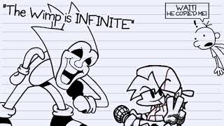 The Wimp Is INFINITE Majin Sonic Sings Wimpy [upl. by Siramad]