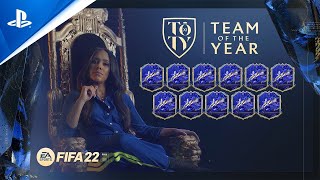 FIFA 22  Team of the Year Trailer  PS5 PS4 [upl. by Everest]