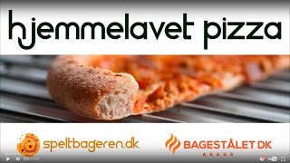 Pizzadej Hjemmelavet pizza  Lær at lave de lækreste pizzaer [upl. by Nilya]