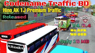 New Codename Traffic Bangladeshi Released Bussid V404  Hanif Black Carbon [upl. by Gagnon]