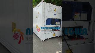 40 feet Reefer Container Refrigerated Container for sale Cold room and Blast Freezer [upl. by Tireb]