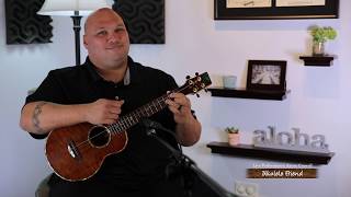 Aaron Crowell and Custom Pegasus Tenor Ukulele  UKULELE FRIEND Live Performance [upl. by Chaffee]