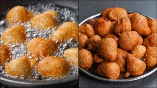 Gulgula Recipe  Easy Flour Snacks Recipe  How To Make Gulgula  Eggless amp Without Oven  NOven [upl. by Arihsa878]