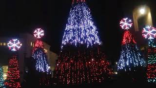 WIREGRASS MALL CHRISTMAS LIGHT SHOW [upl. by Anissa]