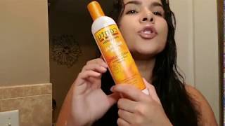 How to curl your hair using Cantu curl activator cream 💁🏻‍♀️ [upl. by Krystin]