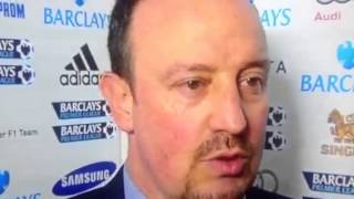 Rafa Benitez pre match interview as Chelsea manager [upl. by Lind]