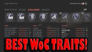 NHL 19 Best Traits To Use In World Of Chel [upl. by Llednar]