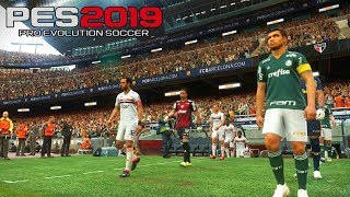 PES 2019 DEMO COM BRASILEIRÃO [upl. by Auhsohey]