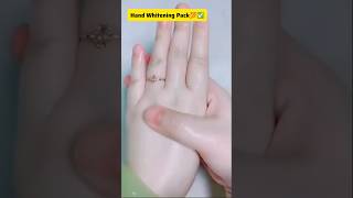 Get Fair Hands In Just 1 Day😍Best Hand Whitening Tips amp Tricks✅Hand Whitening Pack😱viralshort [upl. by Edyaw424]