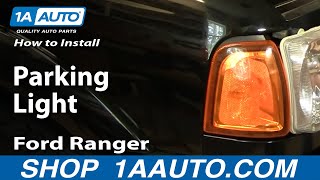 How to Replace Corner Light 0105 Ford Ranger [upl. by Sixela798]