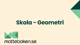 Skala  Geometri  Matte [upl. by Ahsatsan369]