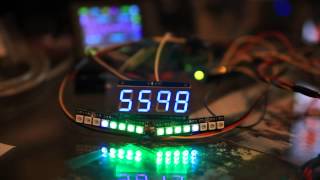 Arduino Shift Light Tachometer v10 [upl. by Lorou263]