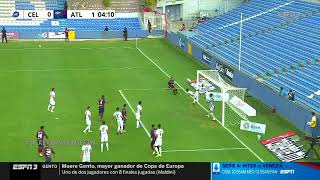 Gol de Rolando González  Celaya 0  1 Atlante  Jornada 3 – Grita México C22 [upl. by Stryker]