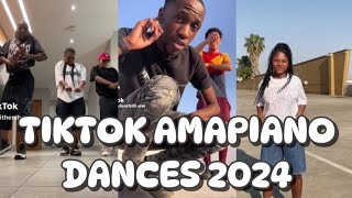 Best of Amapiano Dance Challenges 2024 [upl. by Annahsat33]