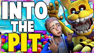 FNAF  INTO THE PIT SONG LYRIC VIDEO  Dawko amp DHeusta [upl. by Retrac]