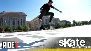 SKATE Washington DC with Bobby Worrest [upl. by Adnohryt207]