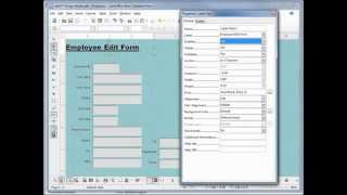 LibreOffice Base 07 Design Mode Basics [upl. by Scopp]