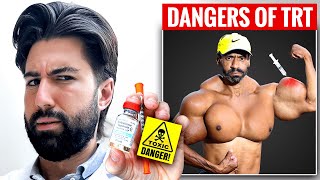 Exposing the Dangers of TRT Testosterone Replacement Therapy [upl. by Bernadene811]