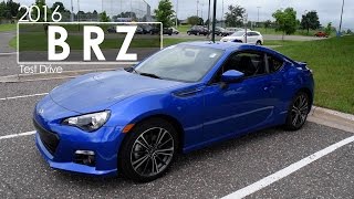 2016 Subaru BRZ Review  Test Drive  Road Test [upl. by Niawtna880]