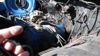 DIY Sparkplug change in my 351C V8 [upl. by Summers1]