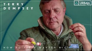 How to tie a Wafter Rig  Critically balanced Carp Rigs with Terry Dempsey [upl. by Emiline708]