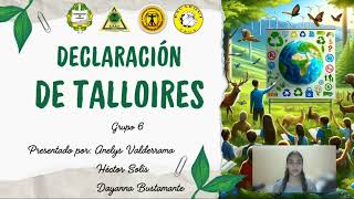 LA DECLARACIÓN DE TALLOIRES 1990 [upl. by Einner]