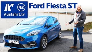 2019 Ford Fiesta 15 EcoBoost ST  Kaufberatung Test deutsch Review Fahrbericht Ausfahrttv [upl. by Otinauj478]