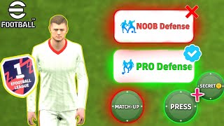 Secret How To Defend Like a PRO  Defending Tips You Must Know in eFootball 2024 [upl. by Eelarak]