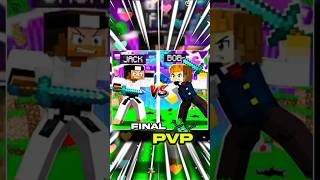 FINAL PVP of JACK vs BOB 🥷🏻⚔️ viral shorts minecraft gamerfleet [upl. by Yecam107]