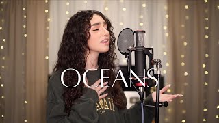 Oceans  Hillsong United cover by Genavieve Linkowski  Collab w Anthem Worship  MassAnthem [upl. by Thury121]