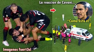 JAVIER ALTAMIRANO CONVULSIONA en PLENO PARTIDO de BOCA vs ESTUDIANTES que termino SUSPENDIDO hoy [upl. by Nauwaj]