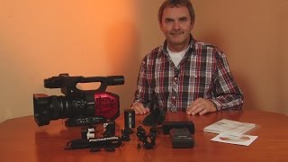 Neu Panasonic AG DVX200 Unboxing und Vorstellung [upl. by Ezalb]