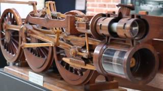 Walschaerts Locomotive Valve Gear Model [upl. by Bonaparte968]