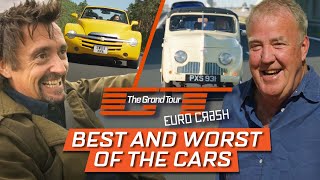 The Best and Worst of Clarkson Hammond and Mays Cars  The Grand Tour Eurocrash [upl. by Nitas]