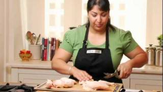 How to Cut a Chicken Using Wüsthof Classic Poultry Shears  WilliamsSonoma [upl. by Nitsed]