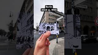 THEN amp NOW – Berlin Germany History THEN amp NOW timemachine history ww2 germany viral [upl. by Betta]