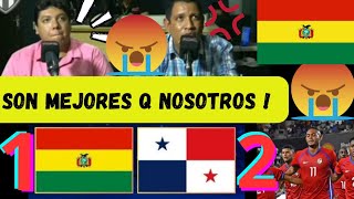 ASI NARRO BOLIVIA DERROTA VS PANAMA  SORPRENDIDOS CON EL PANAMA VS BOLIVIA  REACCION [upl. by Nahij]