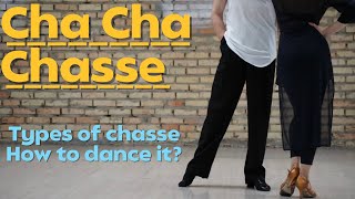 Cha Cha Chasses  Types of chasses and How to dance chasse [upl. by Tayib]