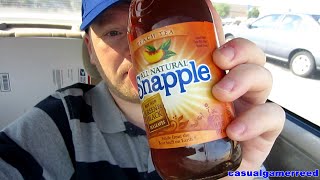 Reed Reviews Snapple Peach Tea [upl. by Heyman]