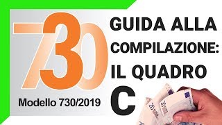 730 Precompilato 2019 tutorial sul Quadro C [upl. by Latham576]