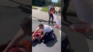 Climate protester run over by lorry in Germany [upl. by Zoba]