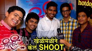 Firkee Marathi Movie 2018  Interview With Child Artist Parth Bhalerao Pushkar Atharva amp Abhishek [upl. by Marillin]