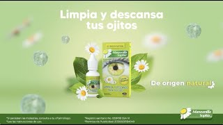 Limpia y descansa tus ojos con las gotitas de Manzanilla Sophia [upl. by Toille]