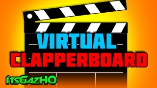 Virtual ClapperBoard  Sync Slate [upl. by Maryrose322]