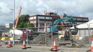 Work progress new college Bridgend July 11th 2024 [upl. by Urania]