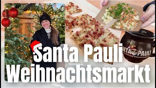 Santa Pauli Hamburg  Weihnachtsmarkt VLOG [upl. by Odlopoel]