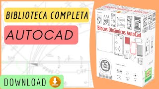 Blocos no AutoCAD  Biblioteca completa para download [upl. by Rahmann40]